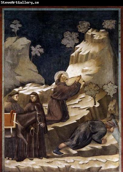 GIOTTO di Bondone Miracle of the Spring